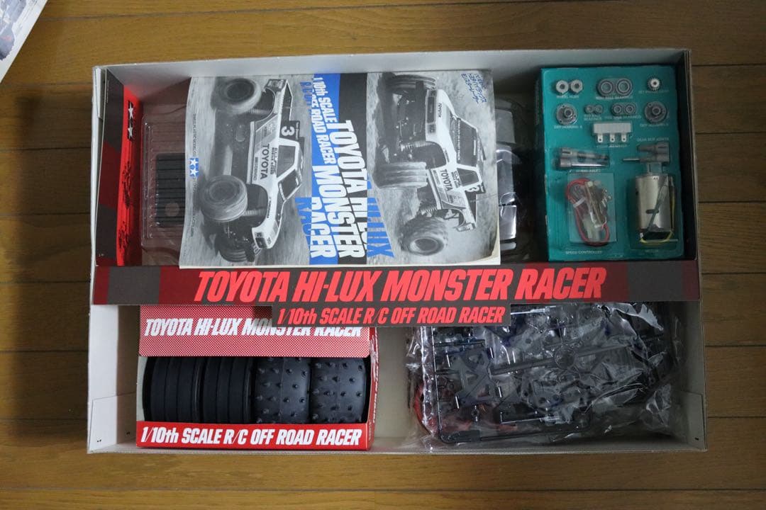 ホビーラジコン TAMIYA TOYOTA HI-LUX MONSTER RACER 1/10
