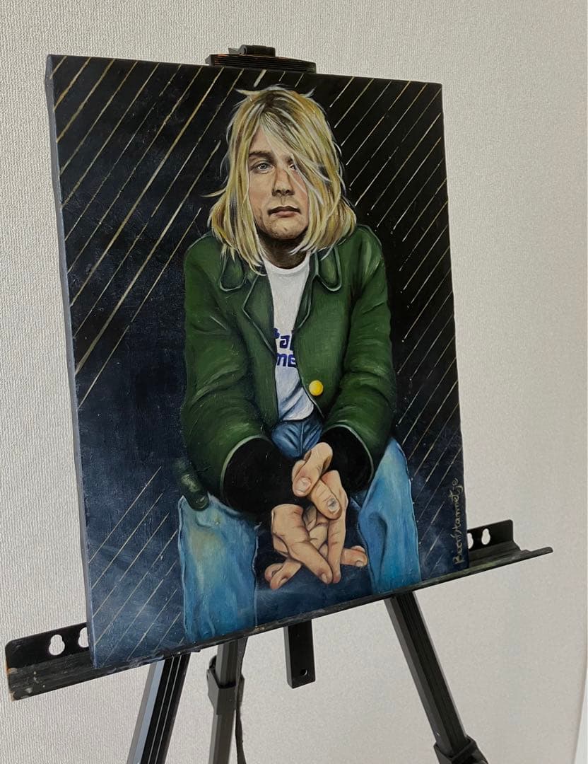 油絵原画　 Cobain