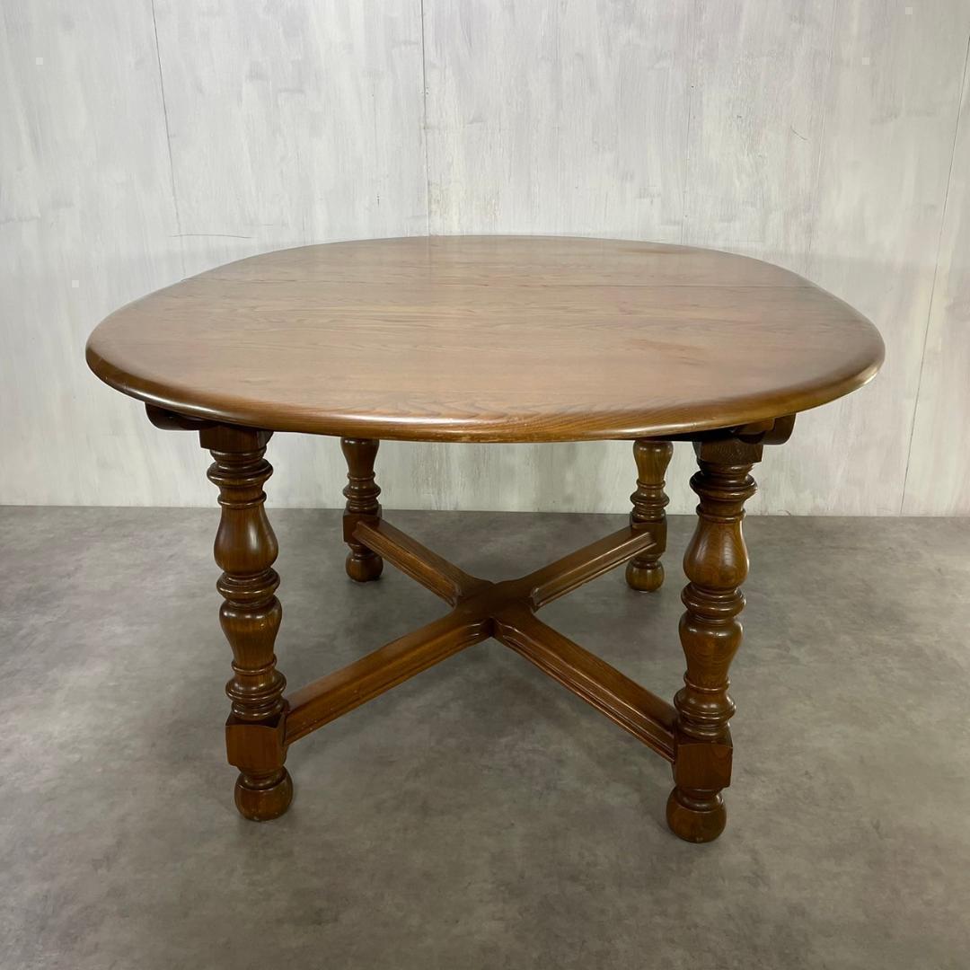 廃盤 ERCOL アーコール エクステンション ダイニング テーブル 2way