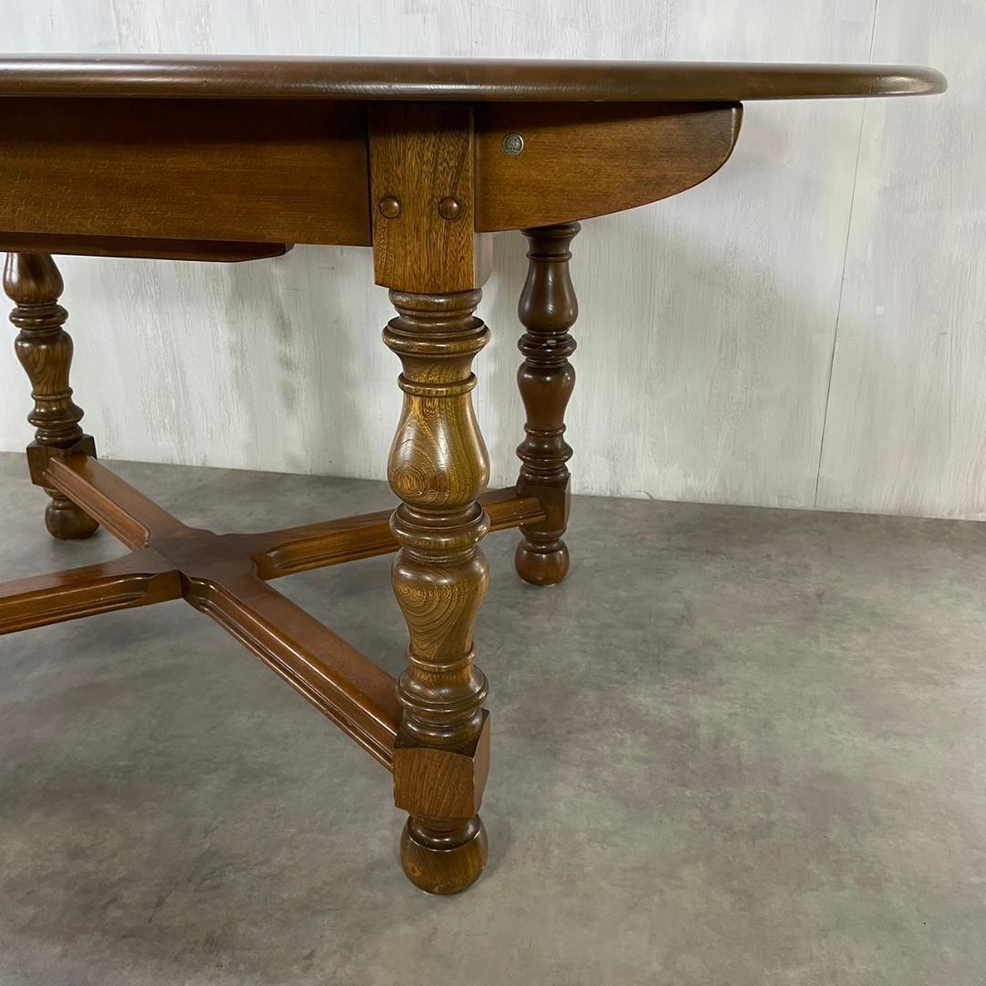 廃盤 ERCOL アーコール エクステンション ダイニング テーブル 2way