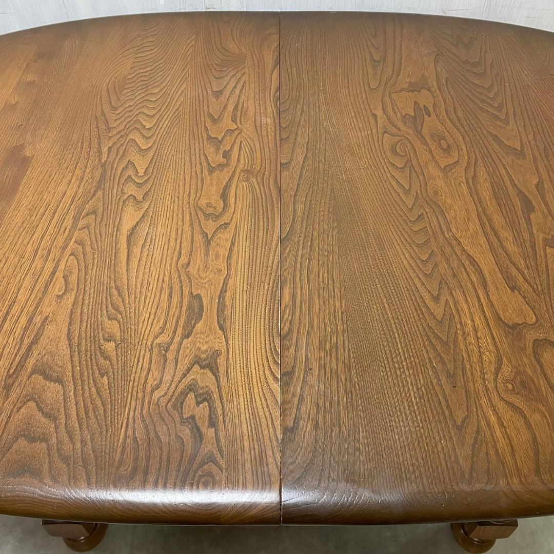 廃盤 ERCOL アーコール エクステンション ダイニング テーブル 2way