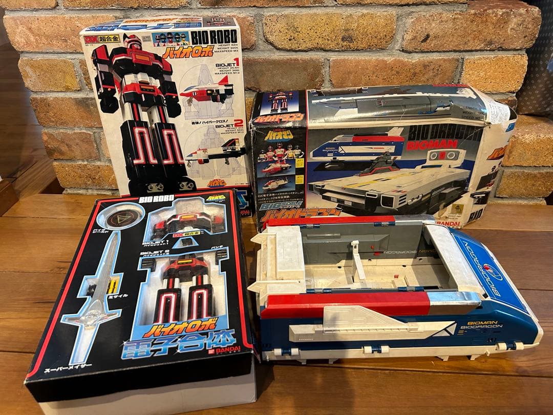 電子合体　バイオマン バイオロボ &バイオドラゴンセット