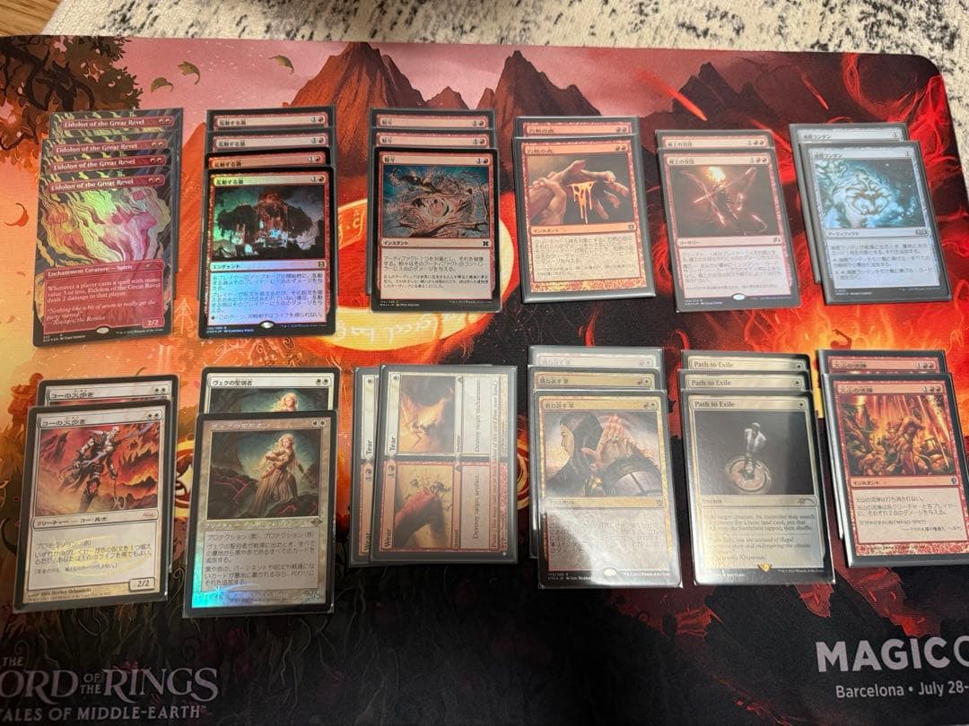 mtg ボロスバーン　モダンフルFoil メイン60枚+サイド・調整パーツ31枚