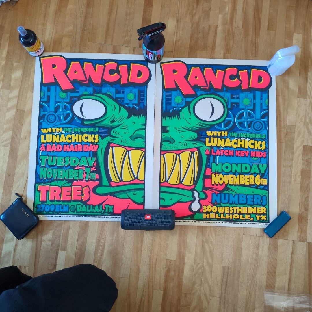 CHARLIE Rancid ライブポスター 2枚セット