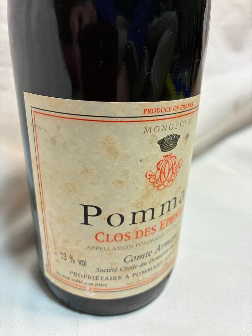 c*e様 1995 コント・アルマン ポマール 1er クロ・デ・ゼプノ/Pom