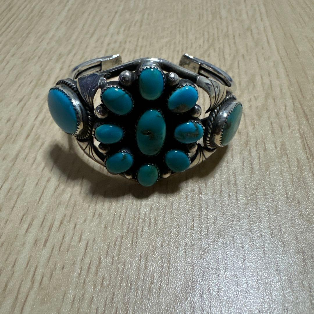 ターコイズシルバーバングル