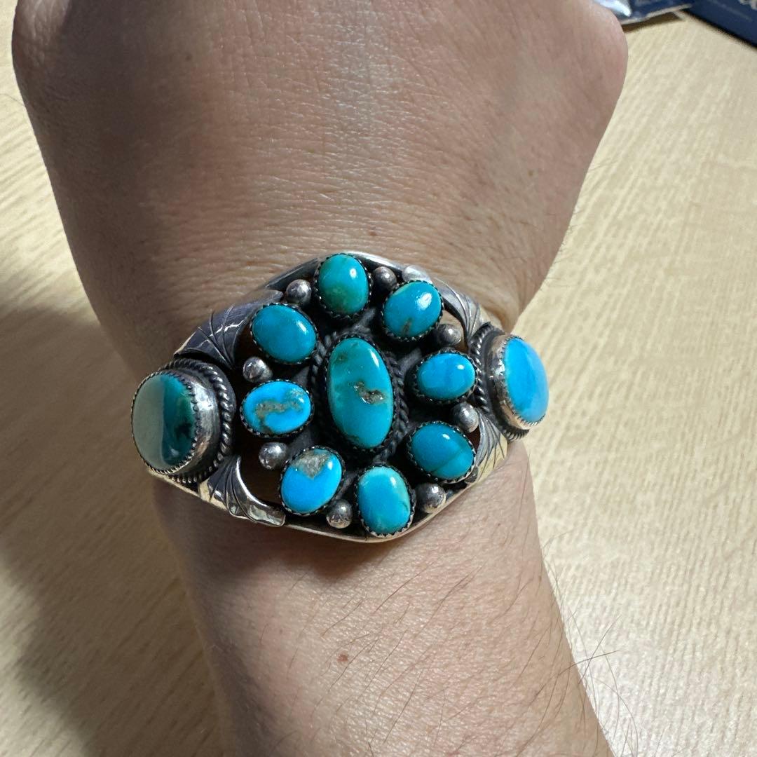 ターコイズシルバーバングル