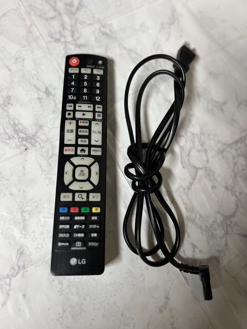 即日受渡❣️全国送料込LG 49型4K液晶テレビ　外付けHDD録画可能