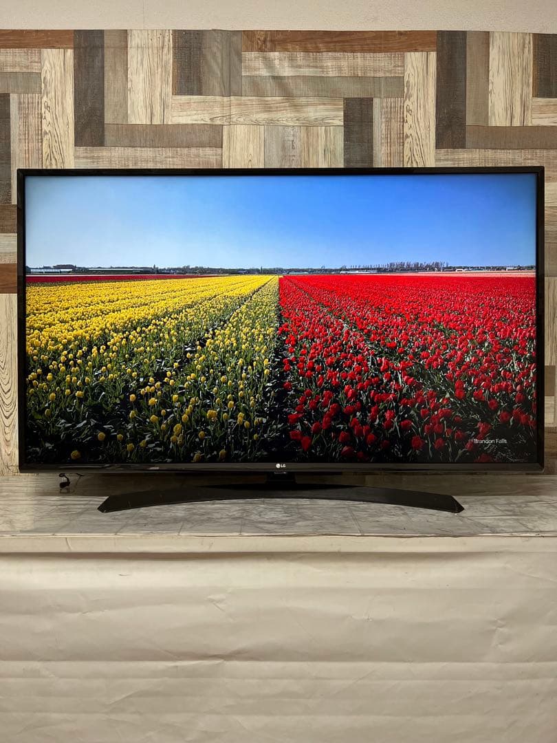即日受渡❣️全国送料込LG 49型4K液晶テレビ　外付けHDD録画可能