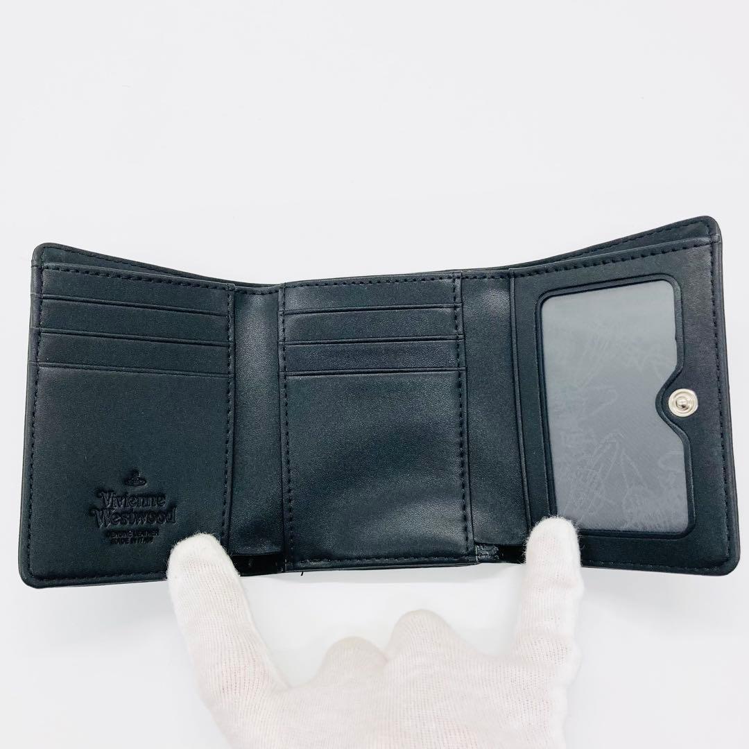Vivienne Westwood 三つ折り財布 　ブラック(新品・未使用)