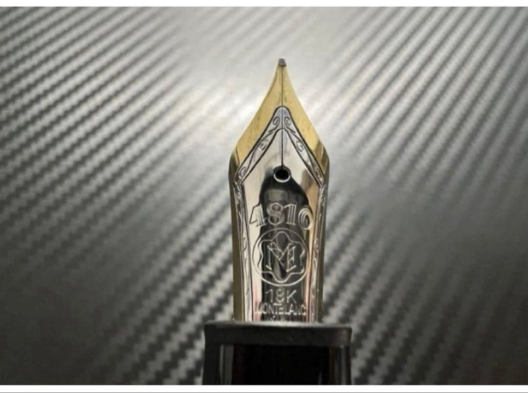 美品 モンブラン マイスターシュテュック 1468 ソリテール 万年筆 M 中字