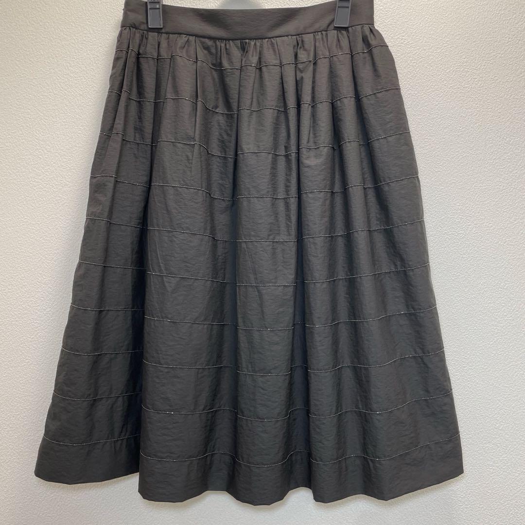 ブルネロクチネリ　モニーレ　チャコールグレー　スカート
