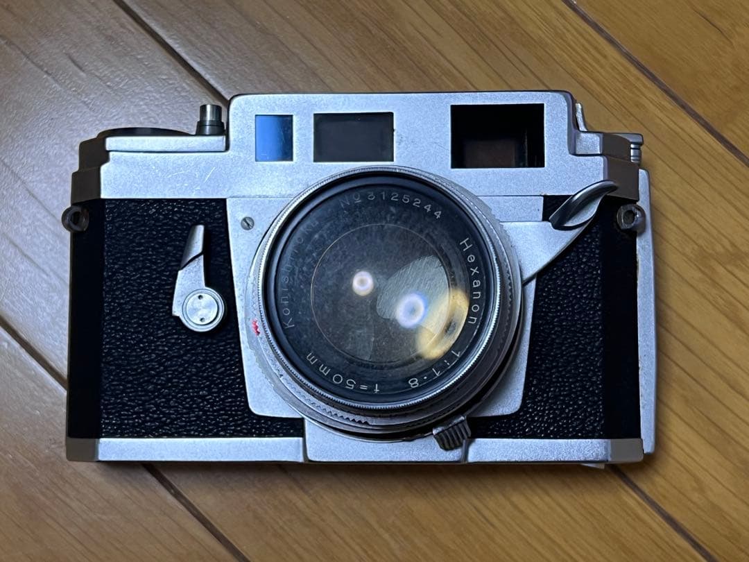 Konica コニカ ⅢA 50mm/f1.8 レンズシャッター式フィルムカメラ