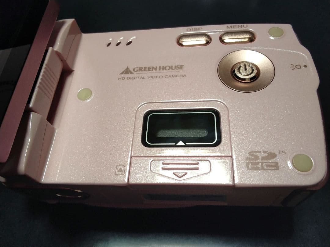 (GREEN HOUSE )　美品　GAUDI HD画質デジタルビデオカメラ