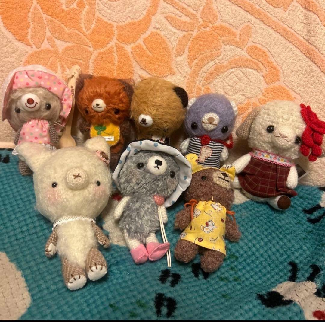 あみぐるみ くまちゃん ベア くまさん ぬいぐるみ ハンドメイド