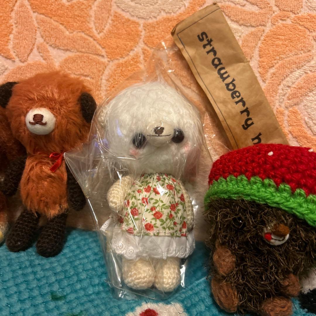 あみぐるみ くまちゃん ベア くまさん ぬいぐるみ ハンドメイド