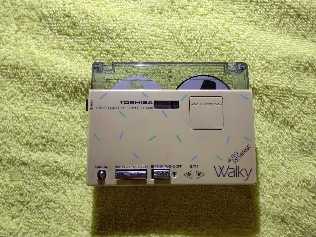 TOSHIBA ウォーキーKT-AS10 カセットプレーヤー