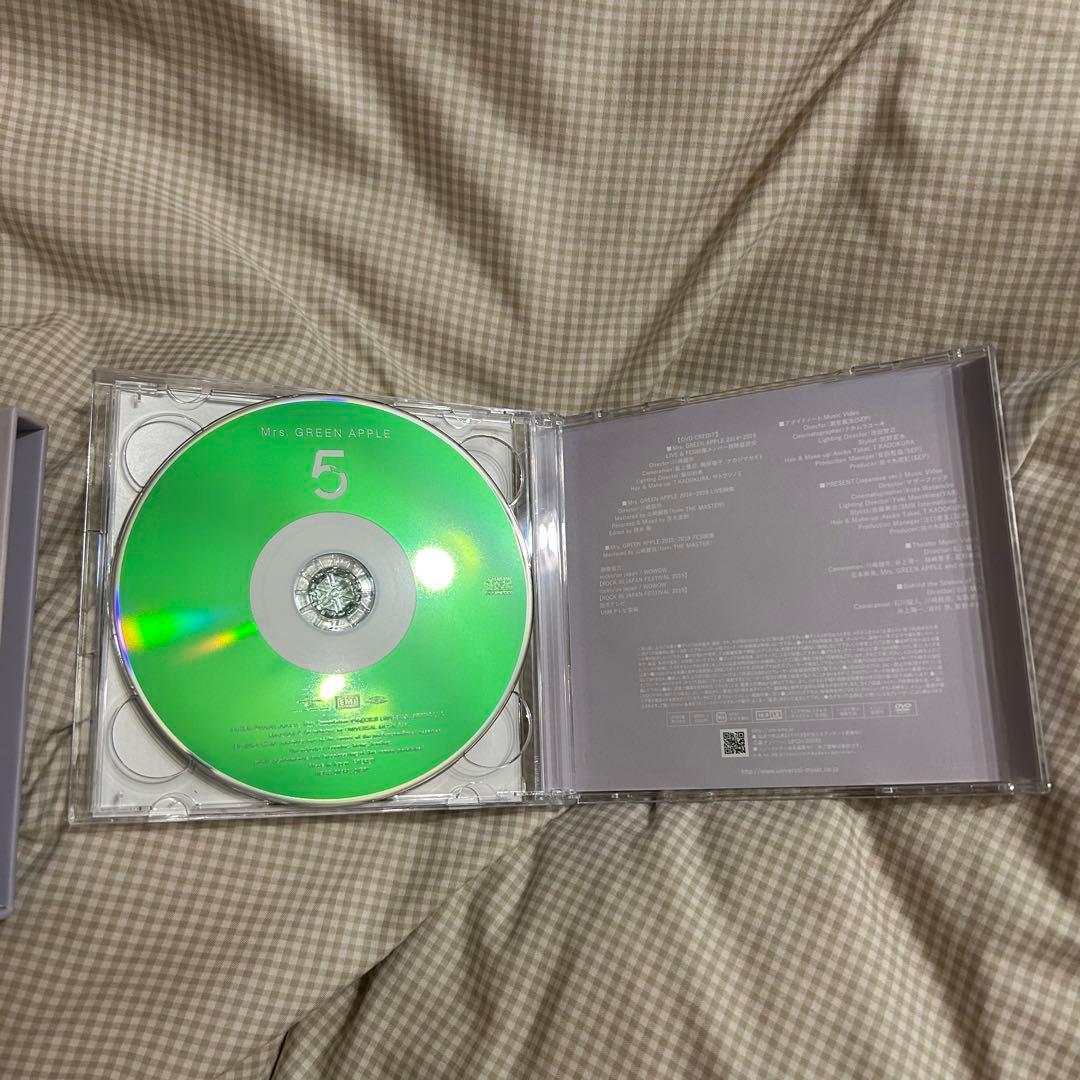 【希少】ミセスグリーンアップル 5COMPLETE BOX 完全生産限定