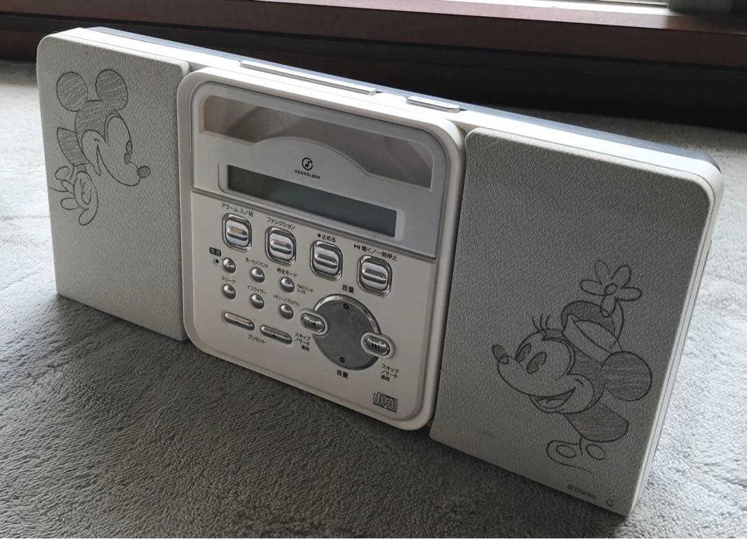 CDステレオ　ミッキーマウス