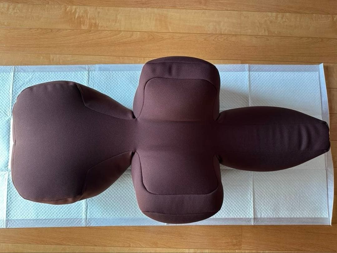 【Lサイズ】 リラクッション OneAid ブラウン 美品