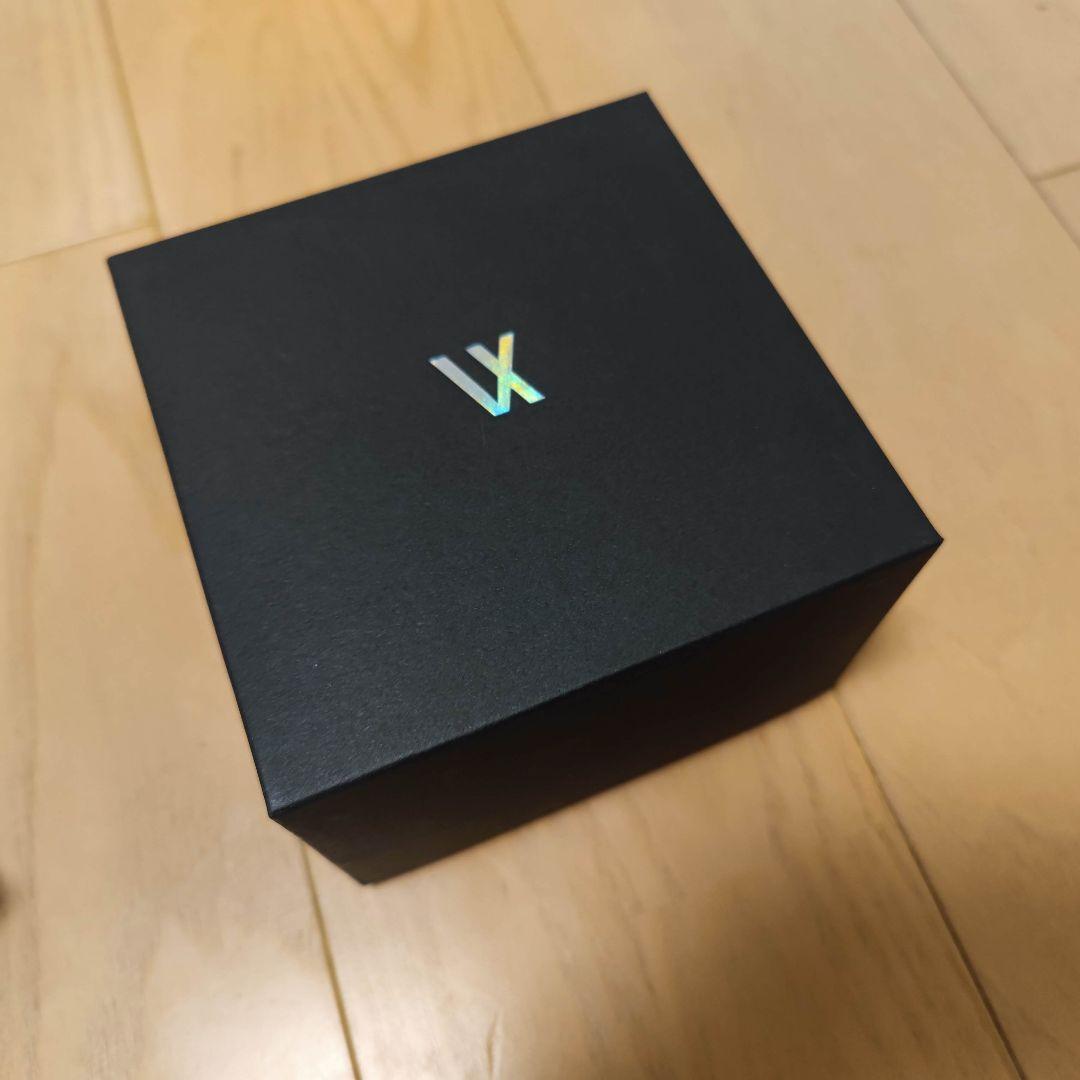 箱のみ美品 天然ダイヤ鑑定書付　VARTIX PR01-0278 革ベルト