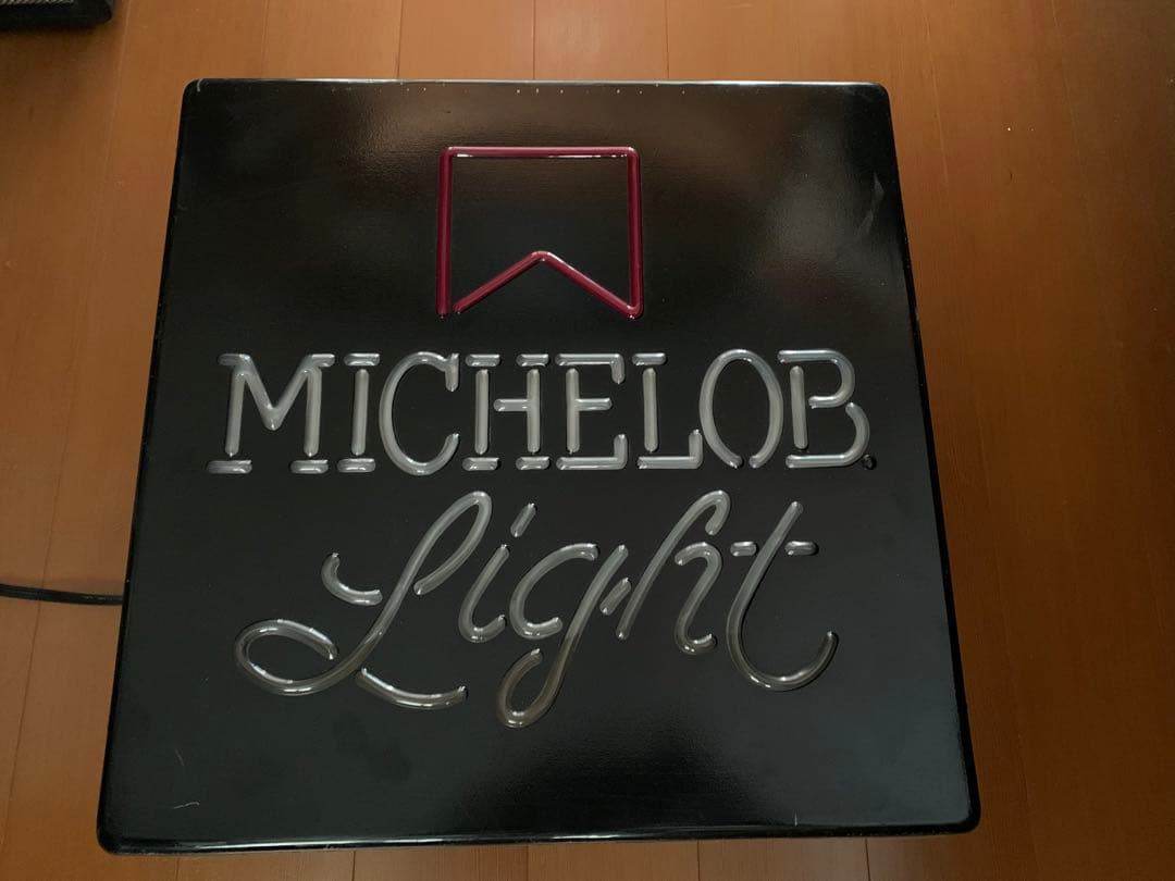 ☆85年製　ミケロブ　MICHELOB ライトアップサイン 動作品☆ビンテージ