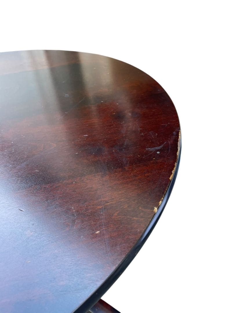 北海道民芸家具 円形 ダイニングテーブル 円卓