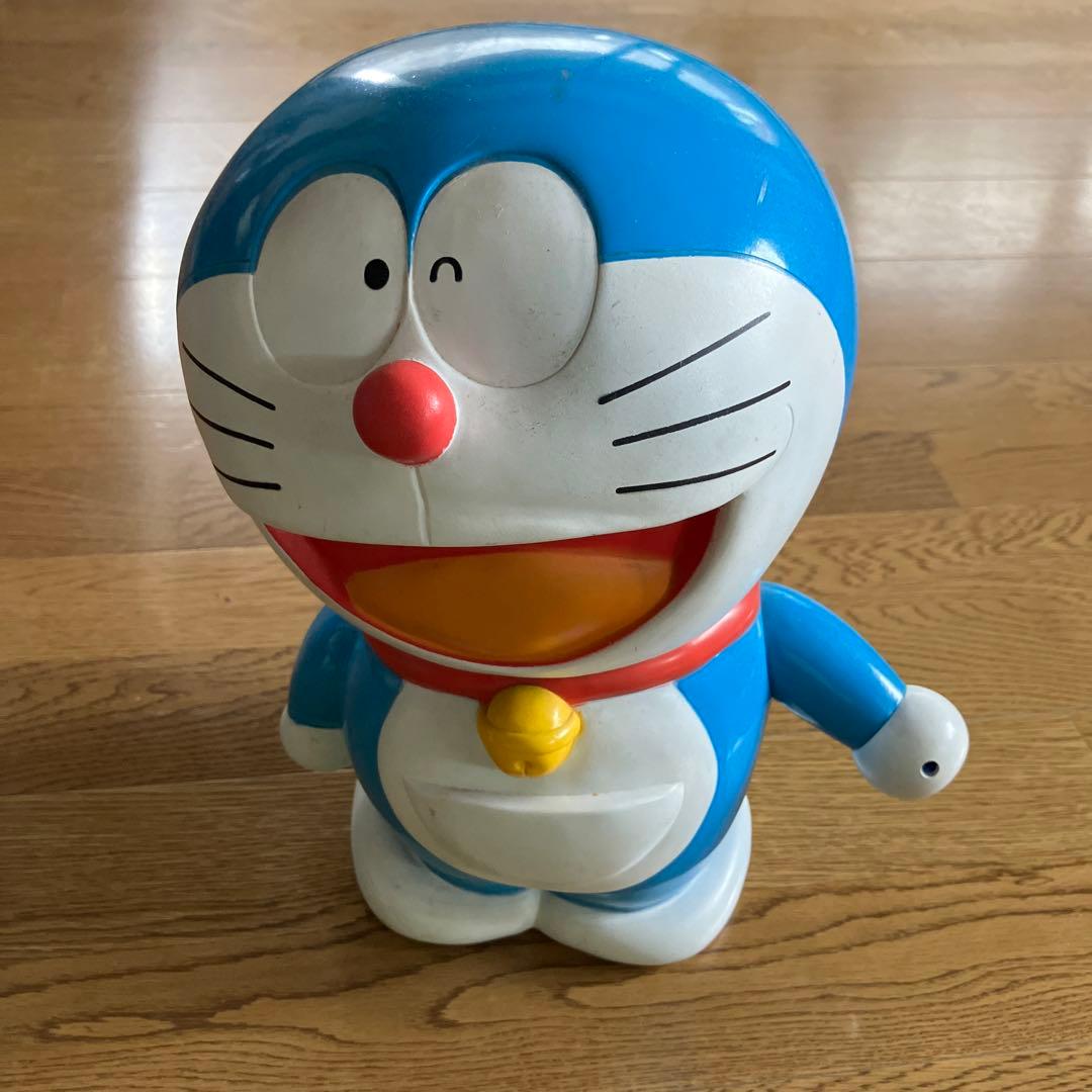 非売品ドラえもん どでか貯金箱 約30cm ソフビ