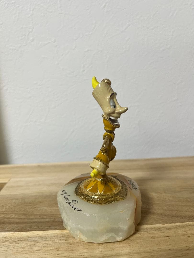 限定品！！ディズニー 美女と野獣　世界で1500個　ルミエール フィギュア