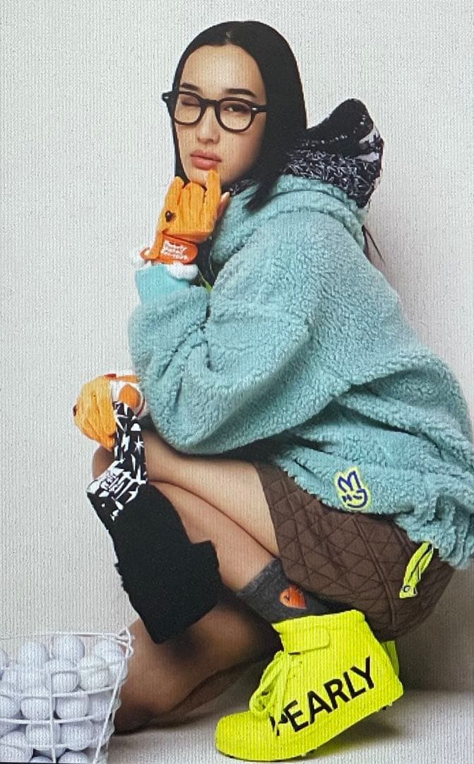 パーリーゲイツ 新品　0号 ボアパーカー