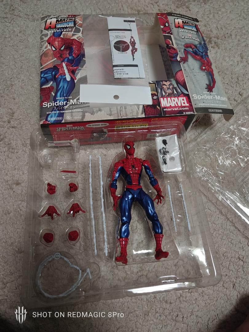 アメコミ Amazing Yamaguchi Spiderman/ Revoltech