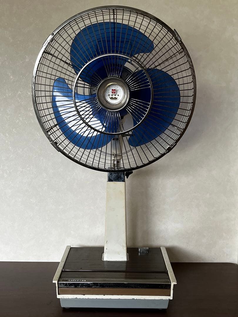 National ナショナル 扇風機 3枚羽 F-30MM 昭和レトロ動作確認済