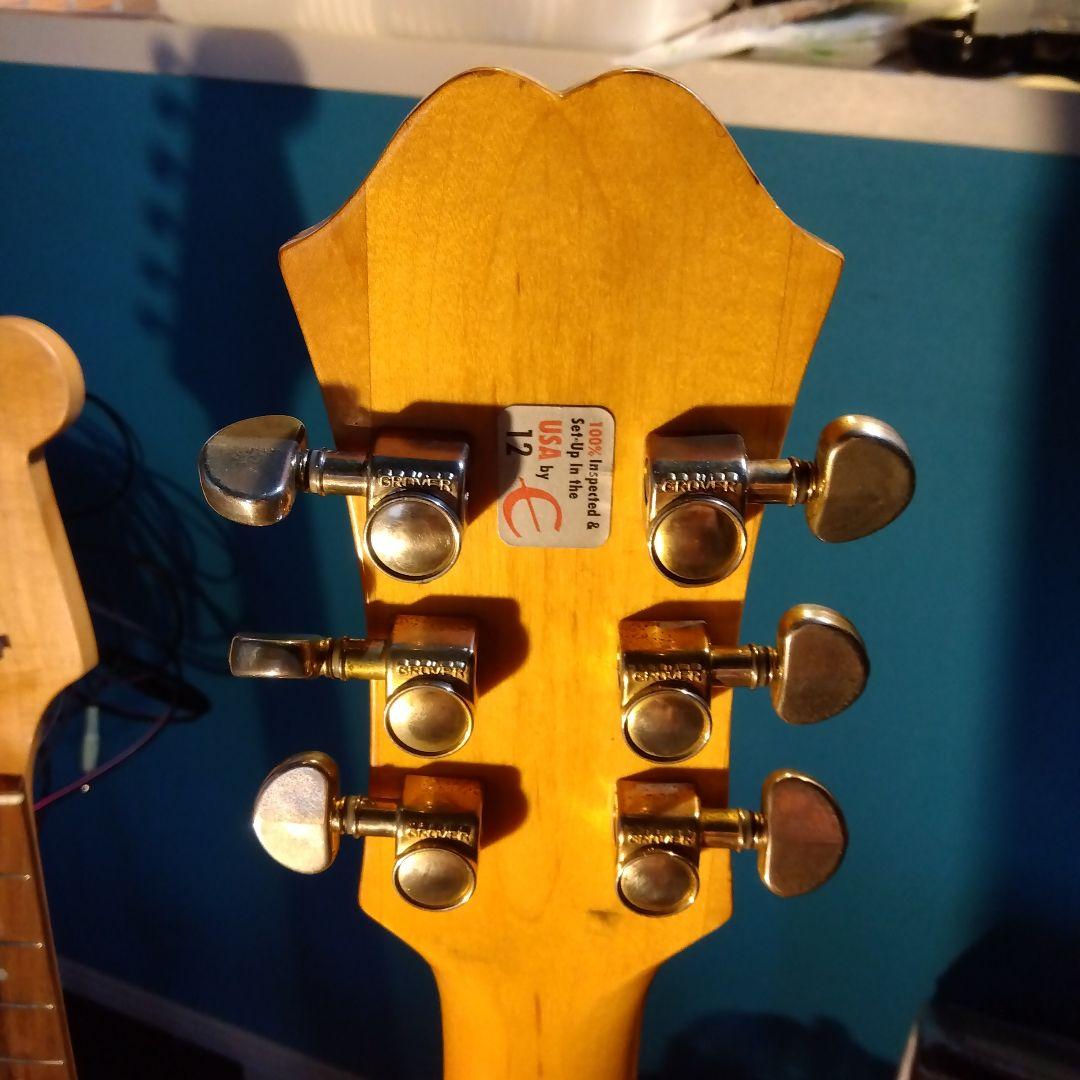 エピフォンEJ200ce...エレアコ！ビンテージ！USA…セミハードケース！