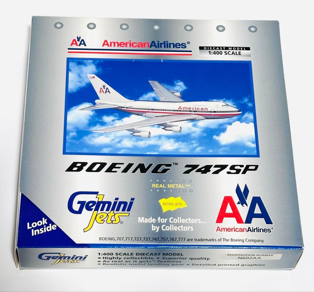 Gemini 1/400 B747SP アメリカン航空