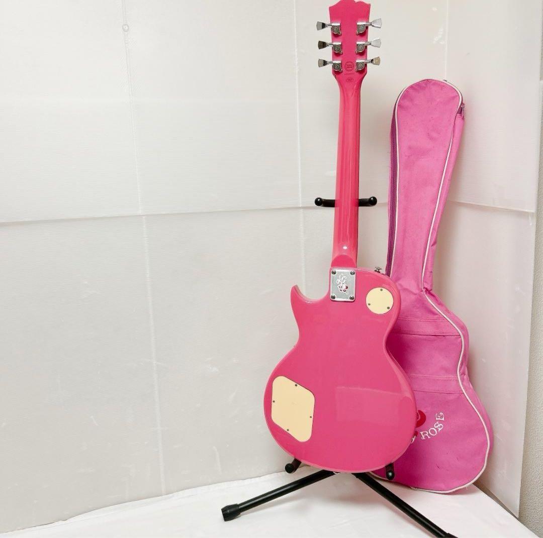美品 Gyspy Rose ジプシーローズ レスポール LesPaul ピンク