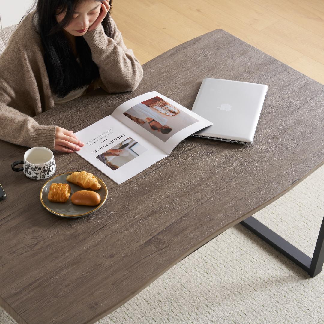 【テーブル単品販売】ダイニングテーブル 食卓 4人用 2人用 Grey