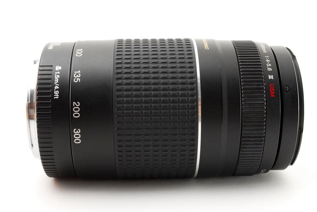 大迫力300㎜/望遠レンズ/人気/スポーツ/Canon EF75-300㎜USM