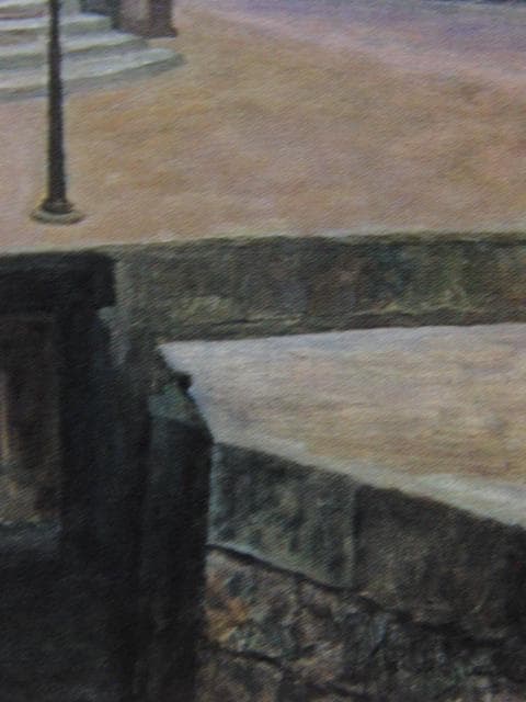 西嶋俊親、奮港朔風、希少な額装用画集より、新品高級額装付、状態良好