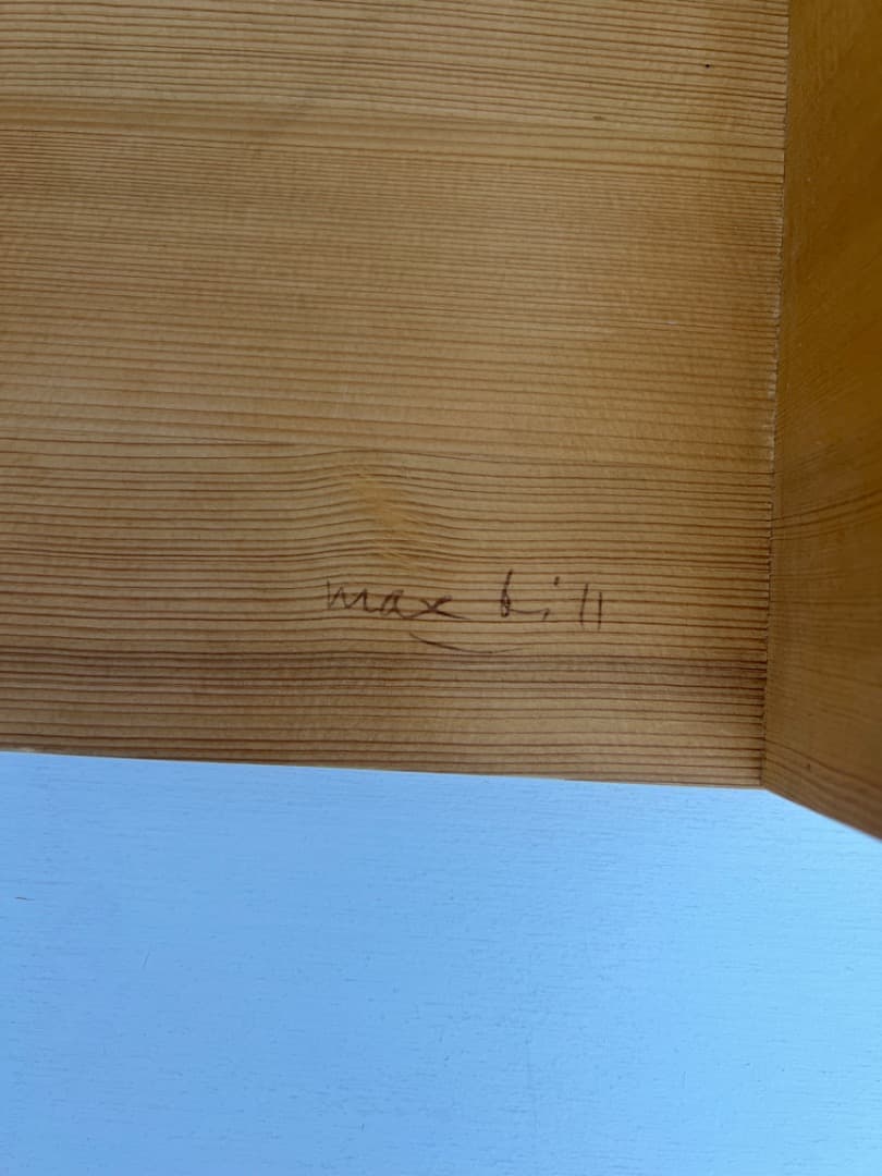 マックスビル MaxBill Ulmer Hocker ウルムスツール 01