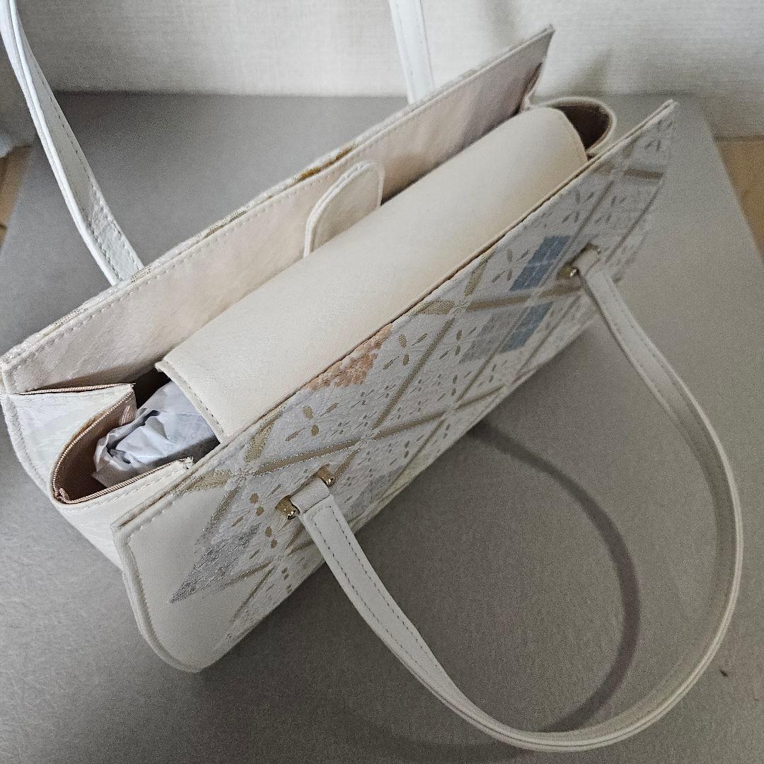 礼装用バック帯地唐織　新品未使用