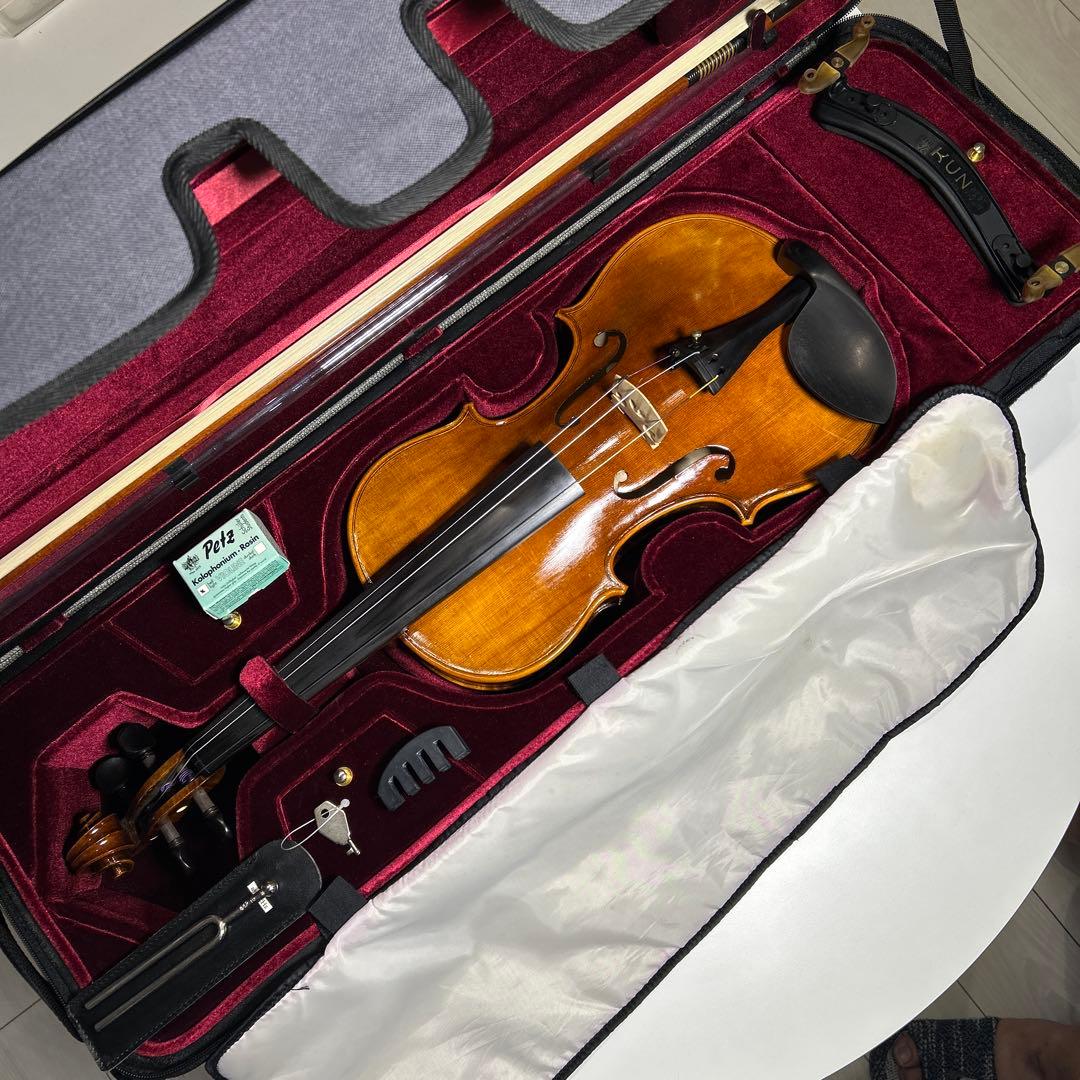 クロサワバイオリン 4/4 フルサイズ バイオリンセット 弓・ケース付