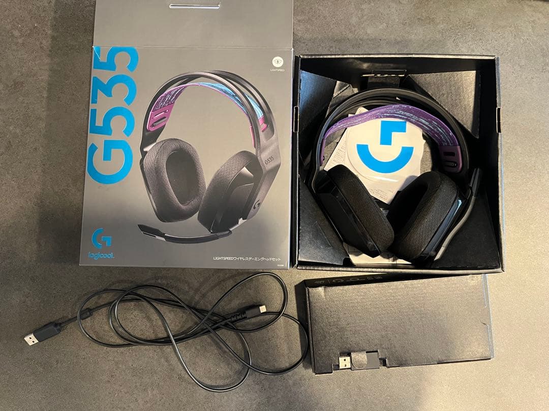 ロジクール Logicool G535 ワイヤレスヘッドセット