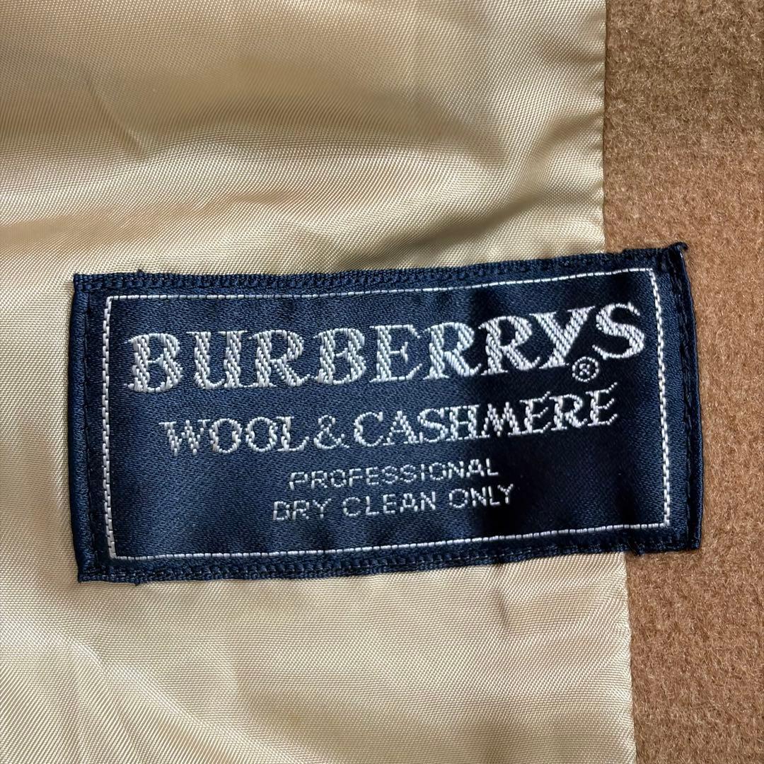美品/L〜✨BURBERRY ダブルフェイス カシミヤ ダブルチェスターコート