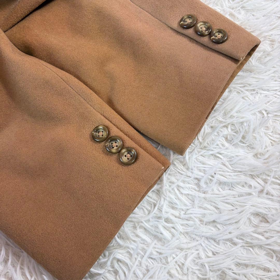 美品/L〜✨BURBERRY ダブルフェイス カシミヤ ダブルチェスターコート