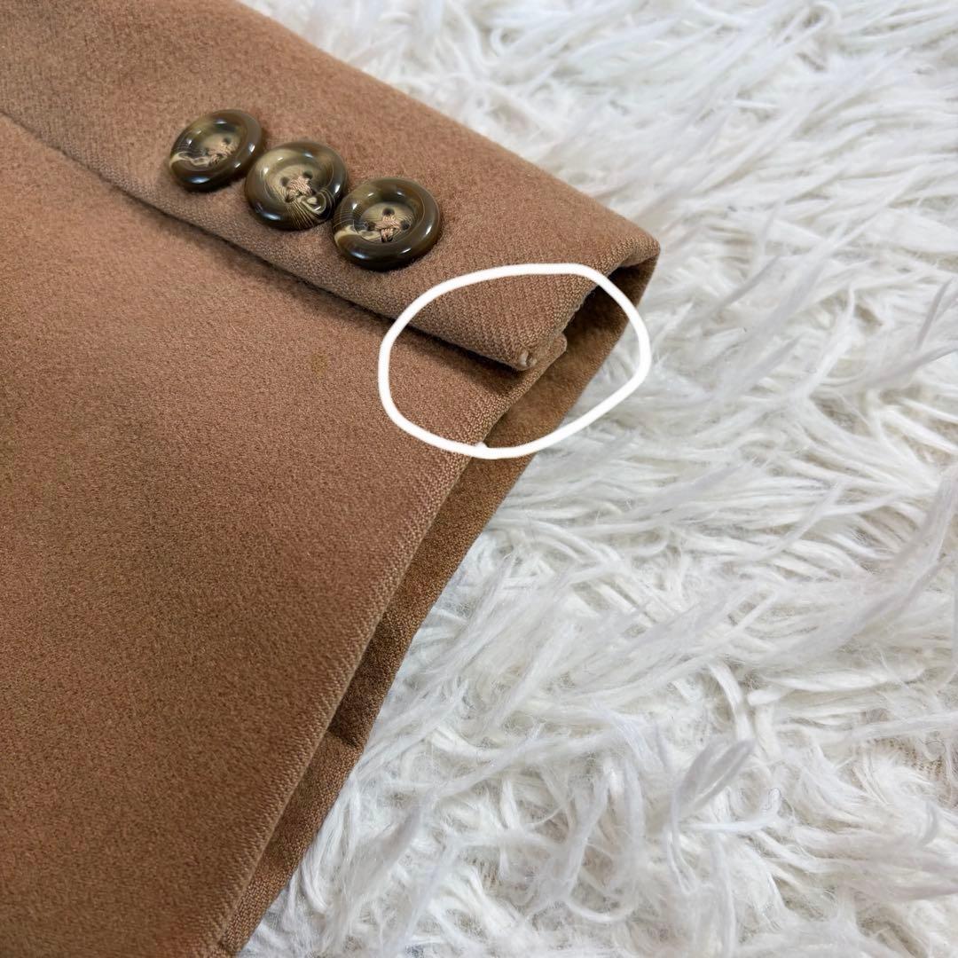 美品/L〜✨BURBERRY ダブルフェイス カシミヤ ダブルチェスターコート