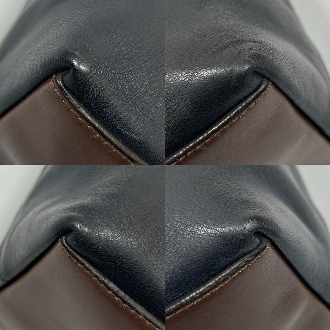 【極美品】コーチ メトロポリタン 2way ビジネスバッグ レザー A4可 茶