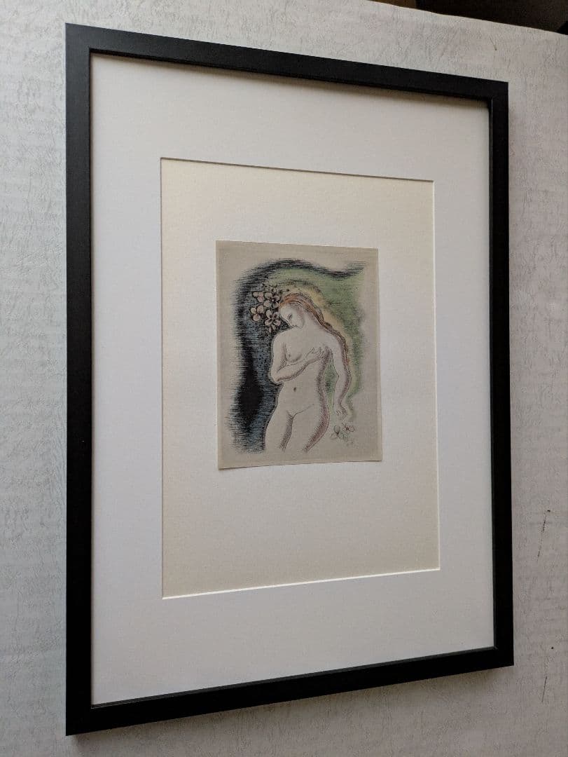 a長谷川潔の500部限定作品　真作保証