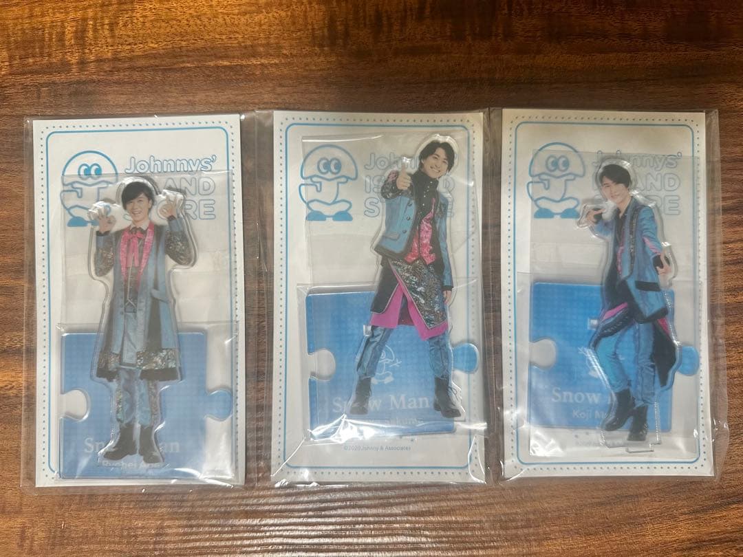 Man スノーマン アクリルスタンド 第3弾 コンプリートセット