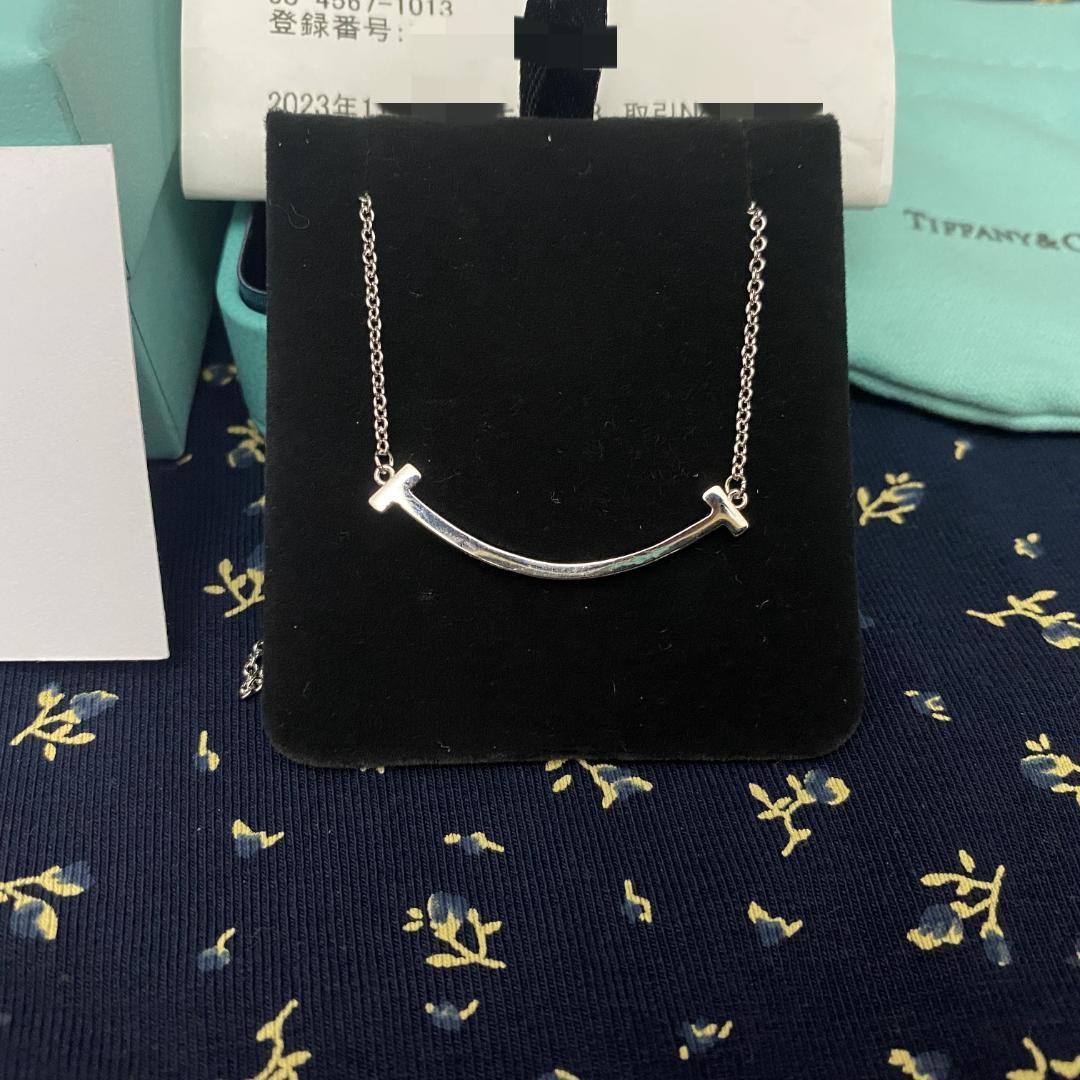 ティファニー T スマイル スモール ネックレス