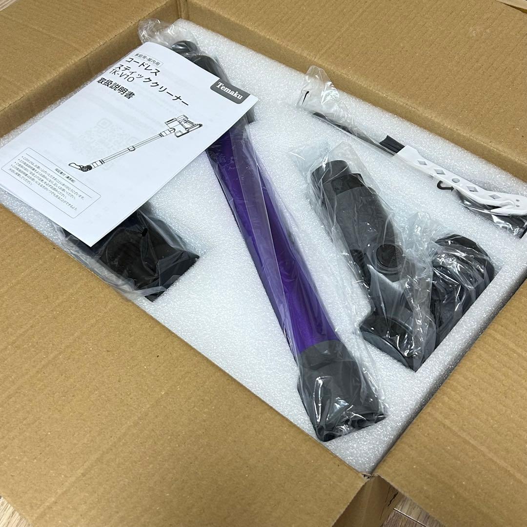 【新品】コードレス掃除機2025最新モデル80KPa 強力吸引LED液晶 PSE